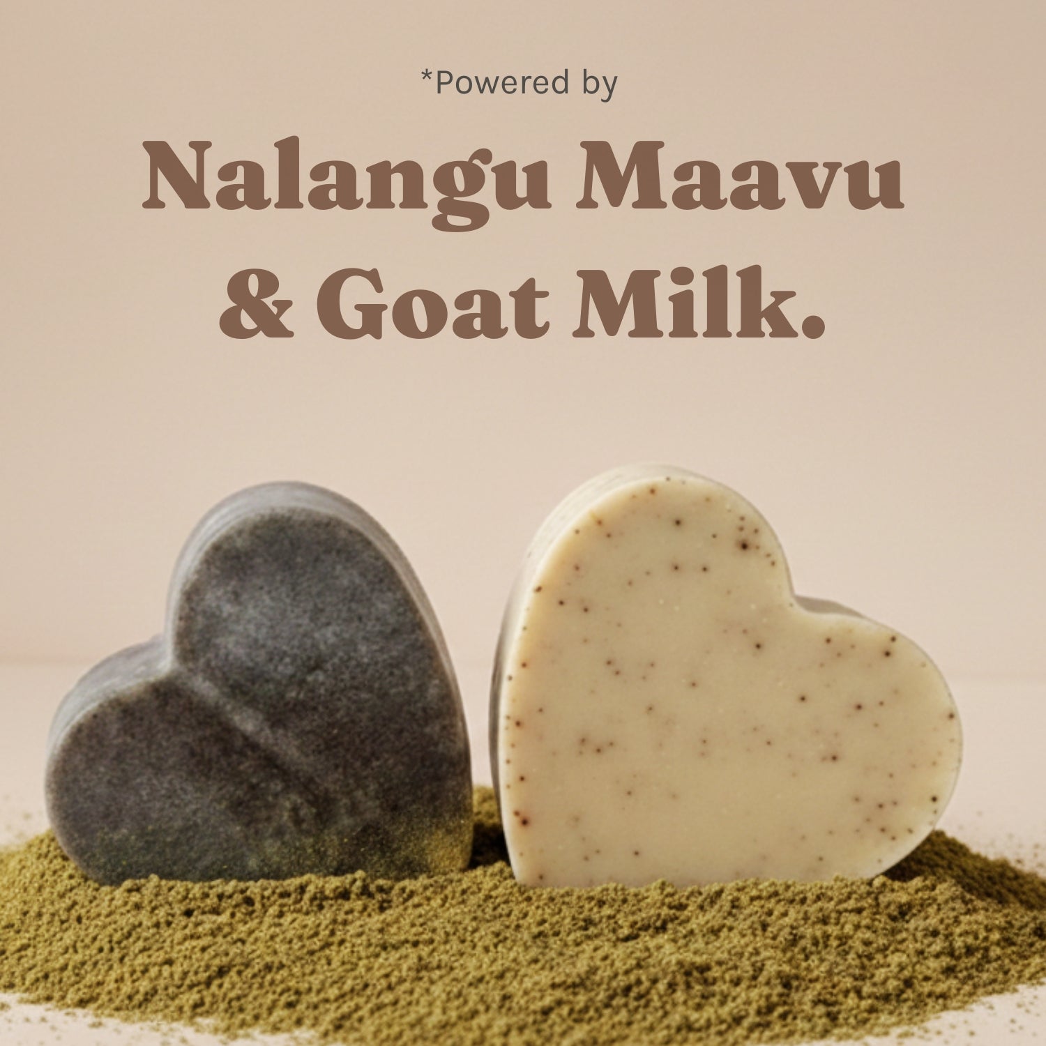 Goat Milk Nalangu Maavu — Herbal Bath Soap