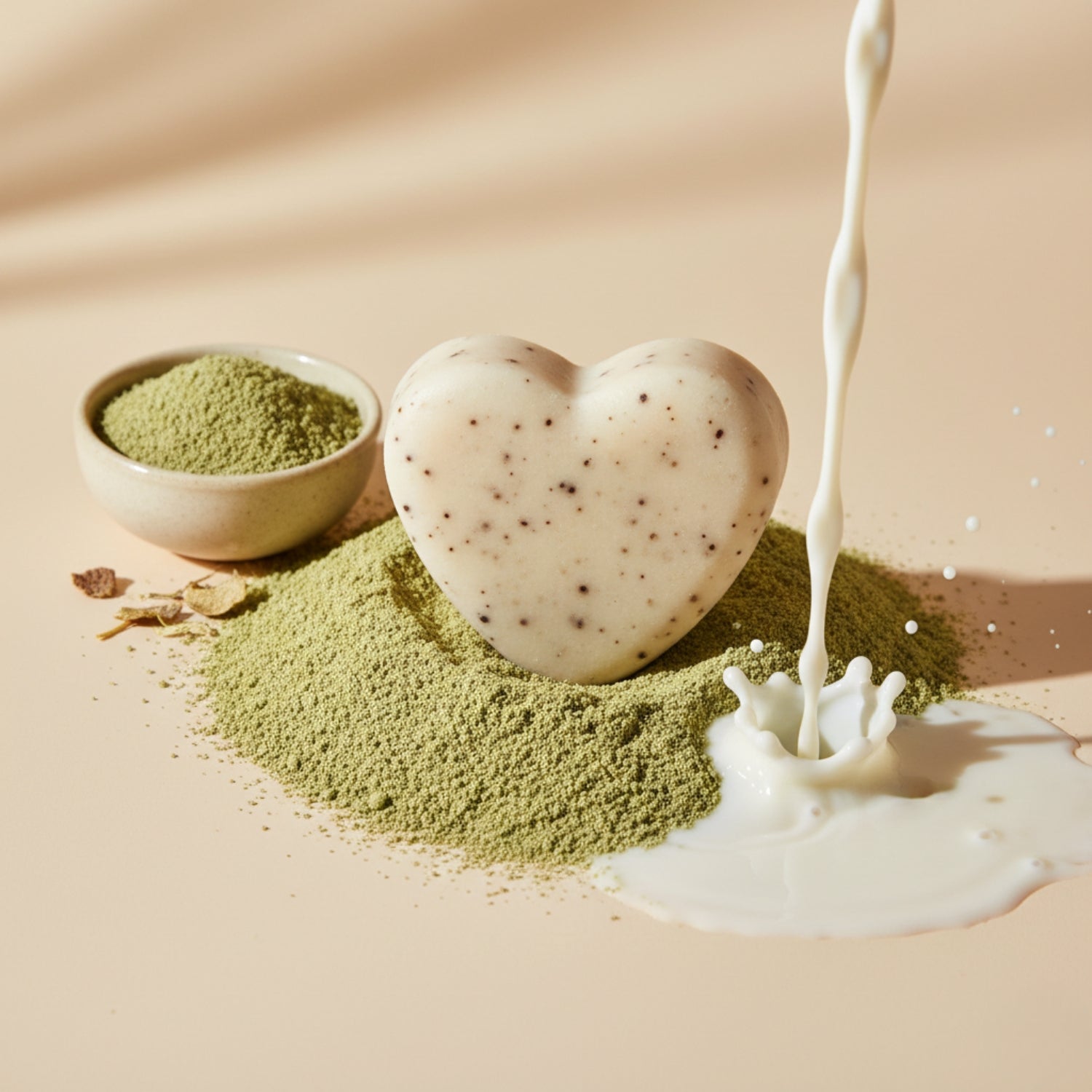 Goat Milk Nalangu Maavu — Herbal Bath Soap